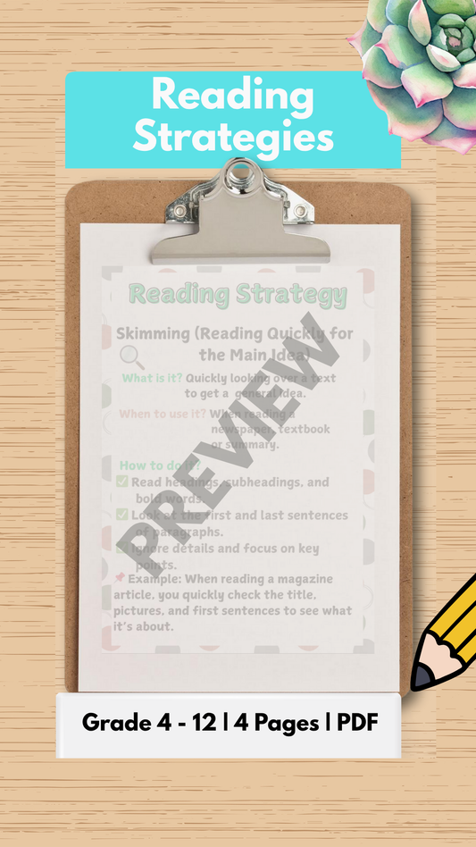Reading Strategies